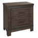 Thornwood Hills Panel Bed, Dresser & Mirror, Night Stand image