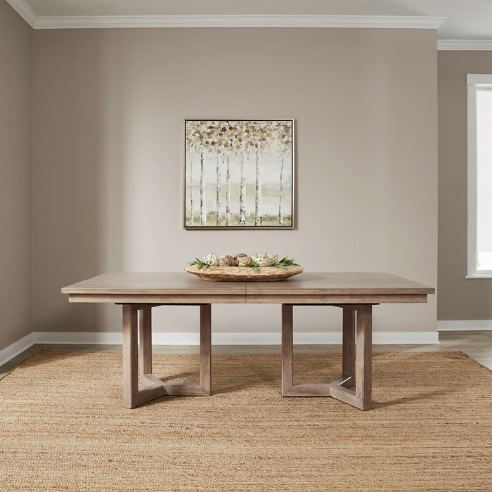 Proximity Place Double Pedestal Table Set