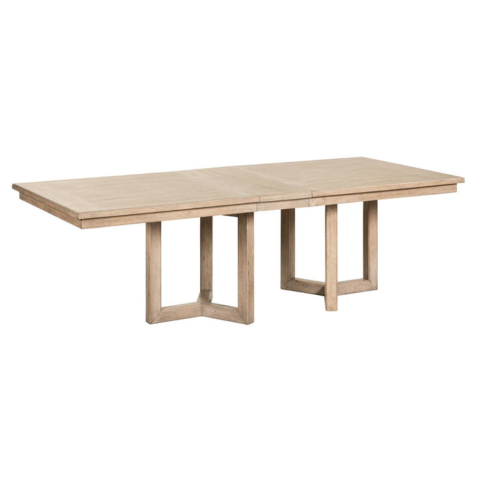Proximity Place Double Pedestal Table Set