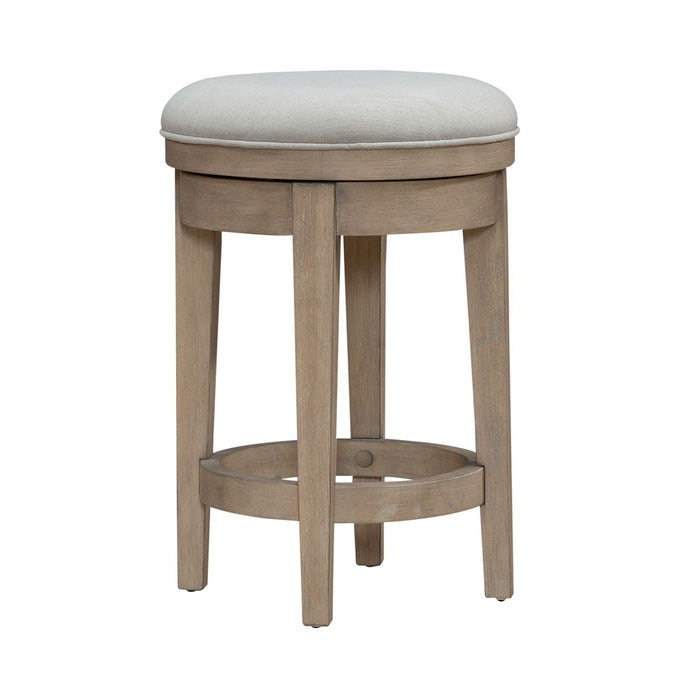 Brentwood Uph Swivel Console Stool