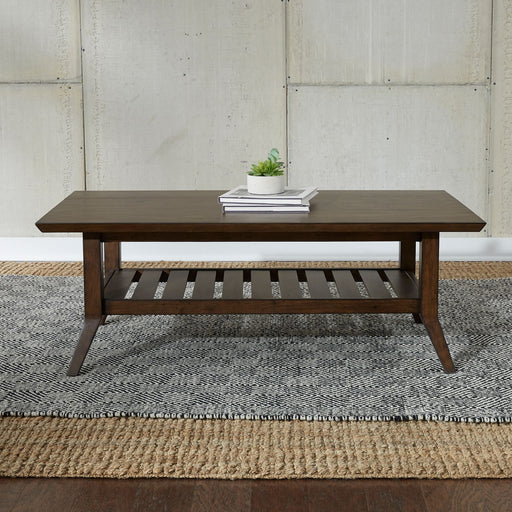 Ventura Blvd Rectangular Cocktail Table in Bronze image