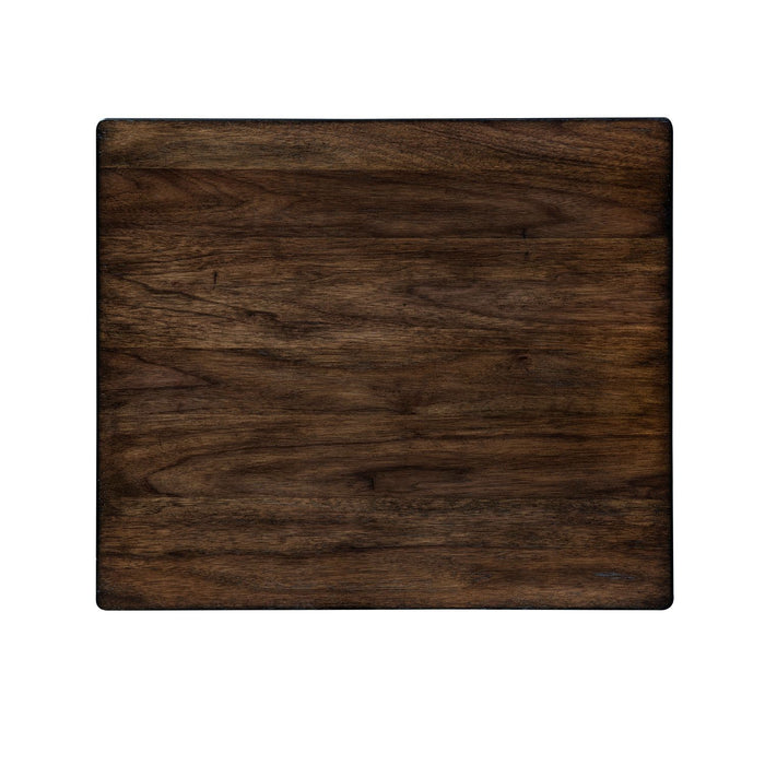 Ventura Blvd Rectangular End Table in Bronze