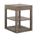 Liberty Furniture Bartlett Field Chairside Table in Dusty Taupe image