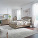 Avalon King Panel Storage Bed, Dresser & Mirror, Chest image