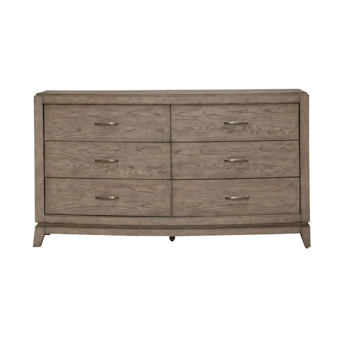 Avalon 6 Drawer Dresser in Burnished Beige image