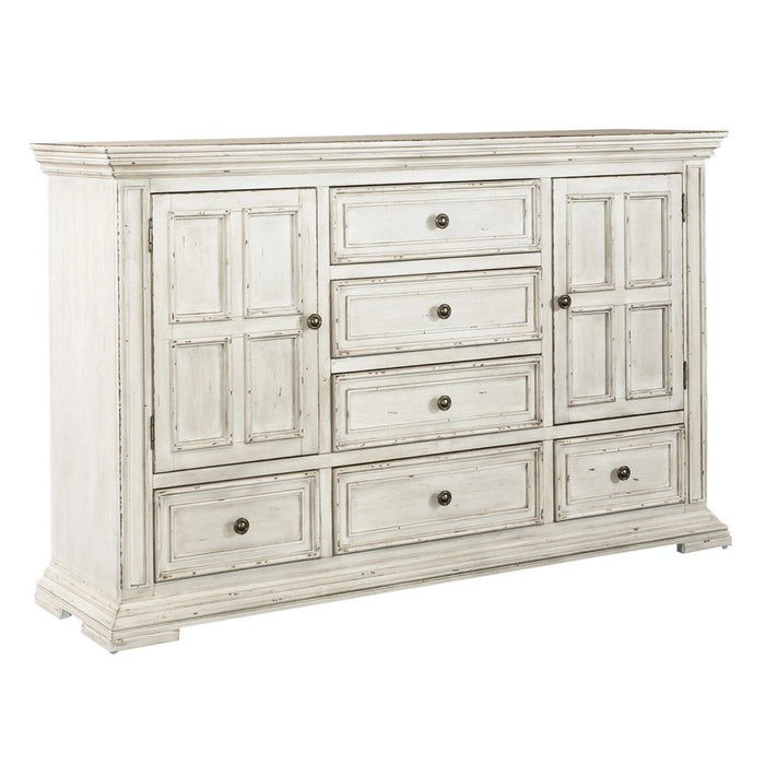 Big Valley 2 Door 6 Drawer Dresser image