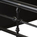 Vintage Series Metal Bed in Black image