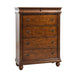 Rustic Traditions 5 Drawer Chest in Rustic Cherry image