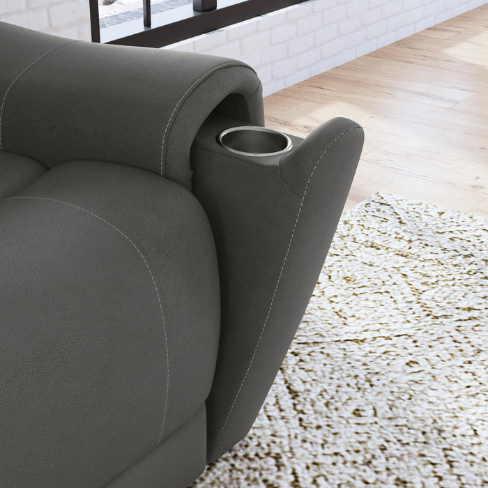 Carter Latitudes Power Reclining Sofa with Console & Power Headrests & Lumbar - 5000006531