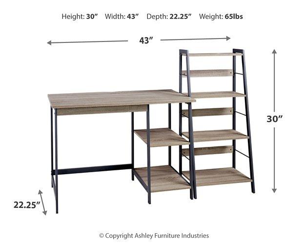 Soho Home Office Desk and Shelf