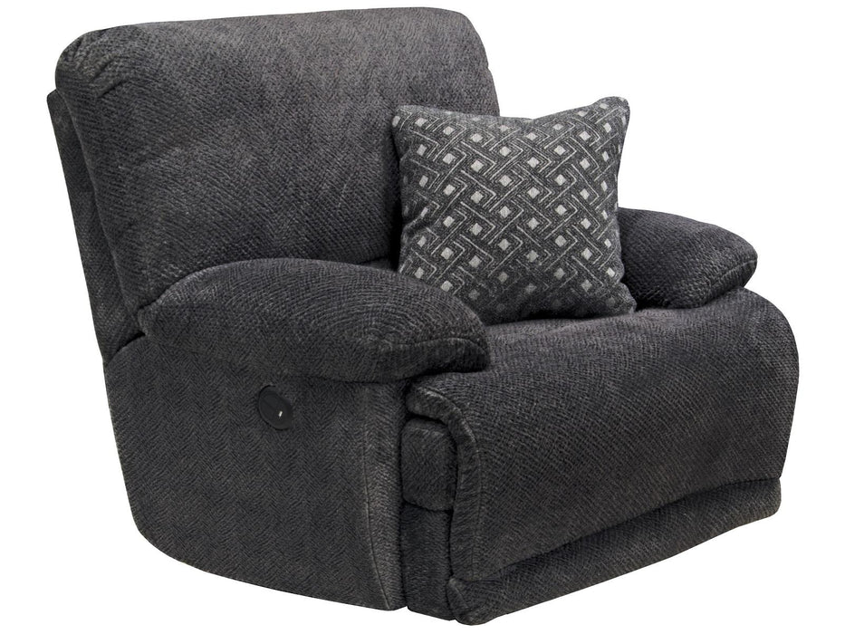 Catnapper Furniture Burbank Rocker Recliner in Smoke 2810-2/1806-58/2640-48