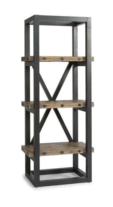 Flexsteel Carpenter Side Pier in Rustic Gray