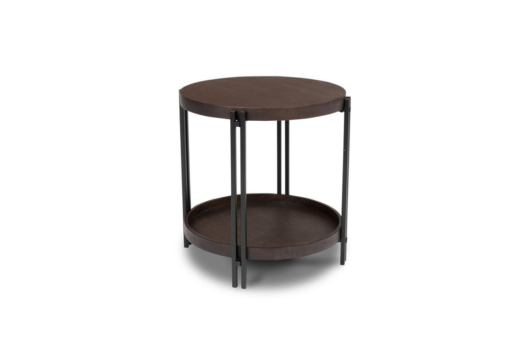 Flexsteel Prairie Round Lamp Table