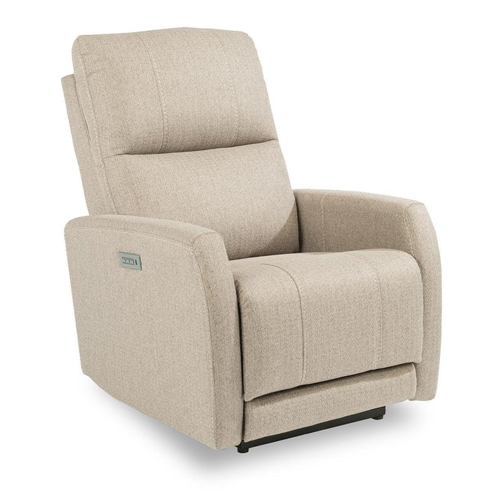 Flexsteel Sadie Power Recliner with Power Headrest and Lumbar