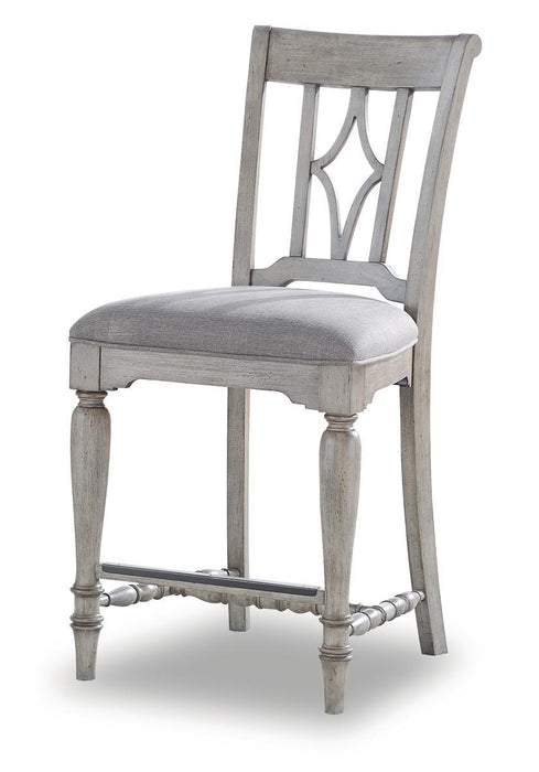 Flexsteel Wynwood Plymouth Counter Chair (Set of 2) in Gray