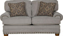 Jackson Furniture Singletary Loveseat in Nickel image