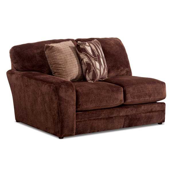 Jackson Furniture Everest LSF Loveseat in Chocolate image