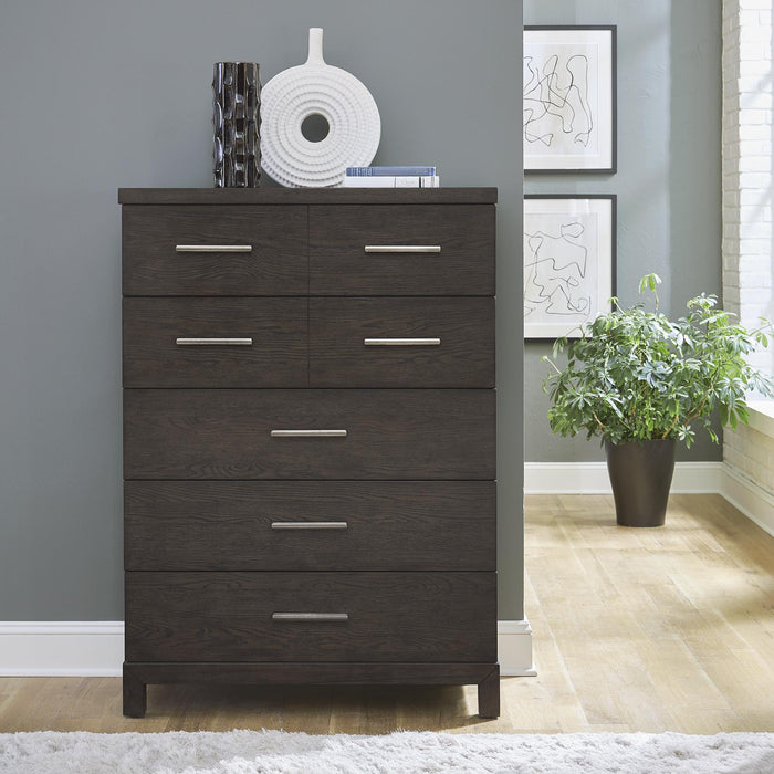 Modern Mix 5 Drawer Chest image