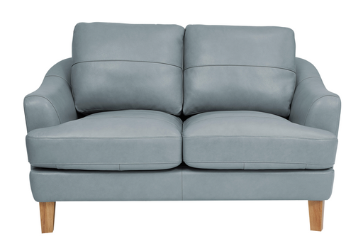 6411 PALMER LOVESEAT 7284 ICE; LEATHER / SPLIT image