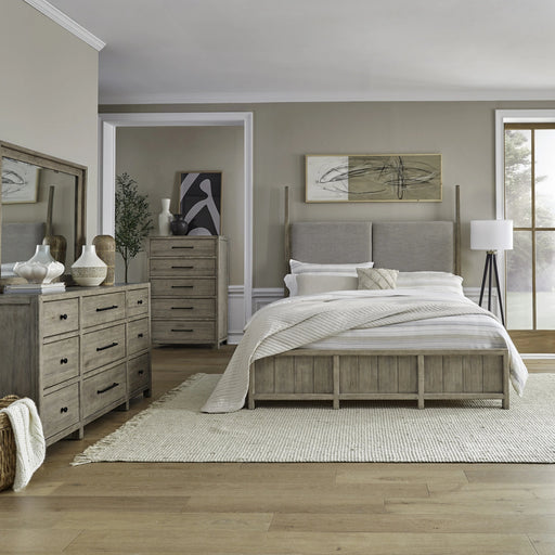 Proximity Place King Poster Bed, Dresser & Mirror, Chest image