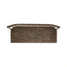Midland Falls Spindle Back Bench in Rustic Brown image