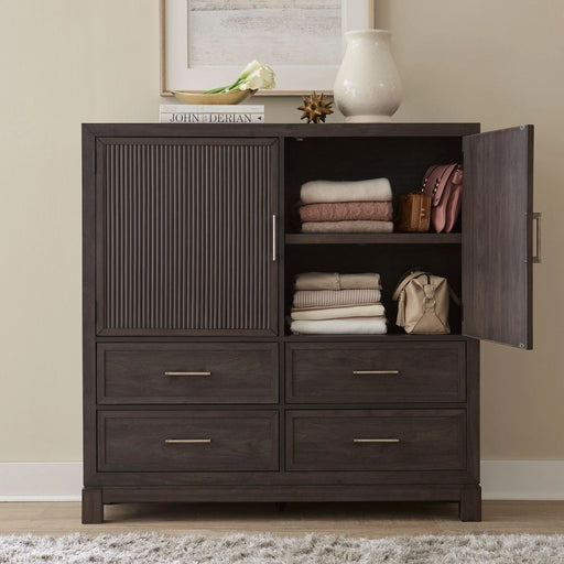 Modern Edge Dressing Chest in Caffe image