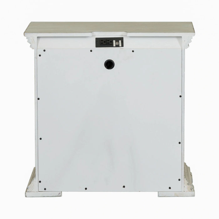Big Valley 2 Drawer Night Stand w/ Charging Station image