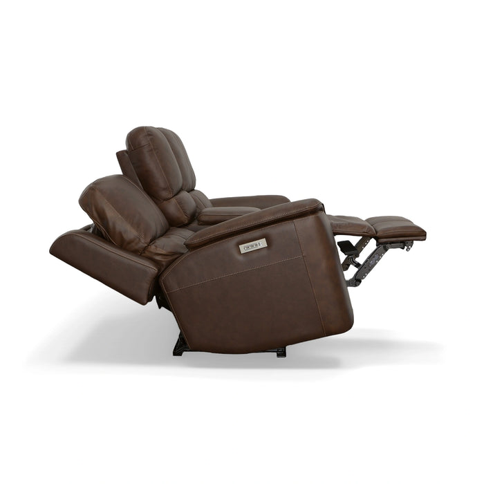Henry Latitudes Power Reclining Loveseat with Console & Power Headrests & Lumbar - 5000006145