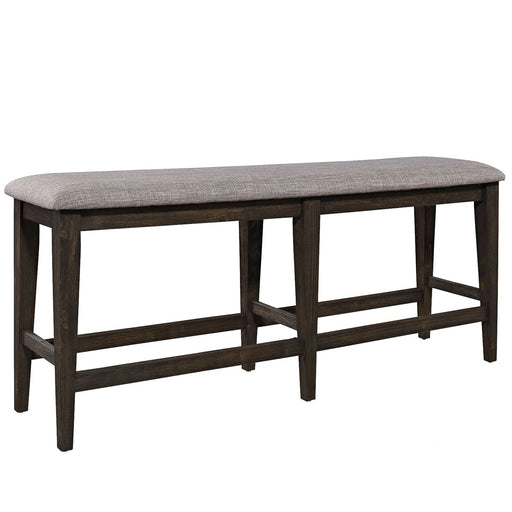 Double Bridge Counter Bench (RTA) in Dark Chestnut image