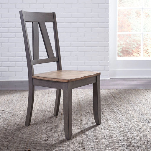 Lindsey Farm Splat Back Side Chair (RTA) image